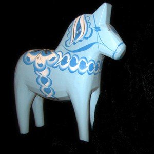 Dalahäst 15 cm, flera färger