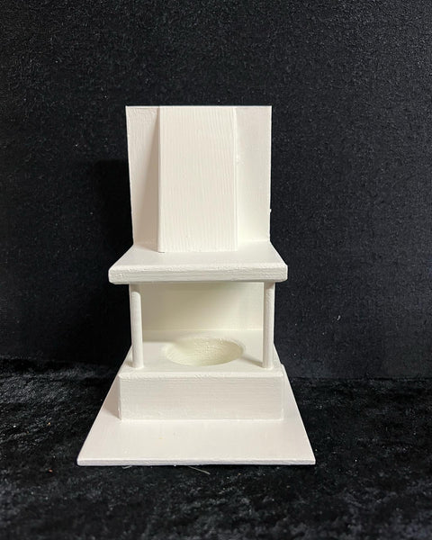 Miniatyr öppen spis