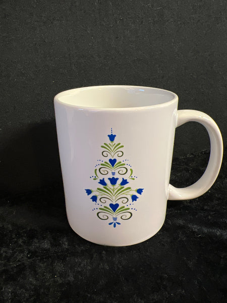 Mugg med kurbits med text eller utan