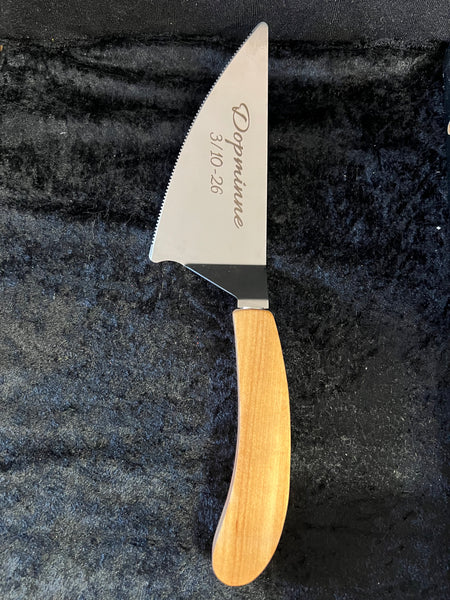 Tårtspade med gravyr