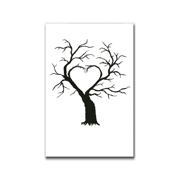Tavla Kärleksträd som minne/gästbok