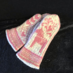 Vantar Älska Dalarna Ljusgrå/gammelrosa